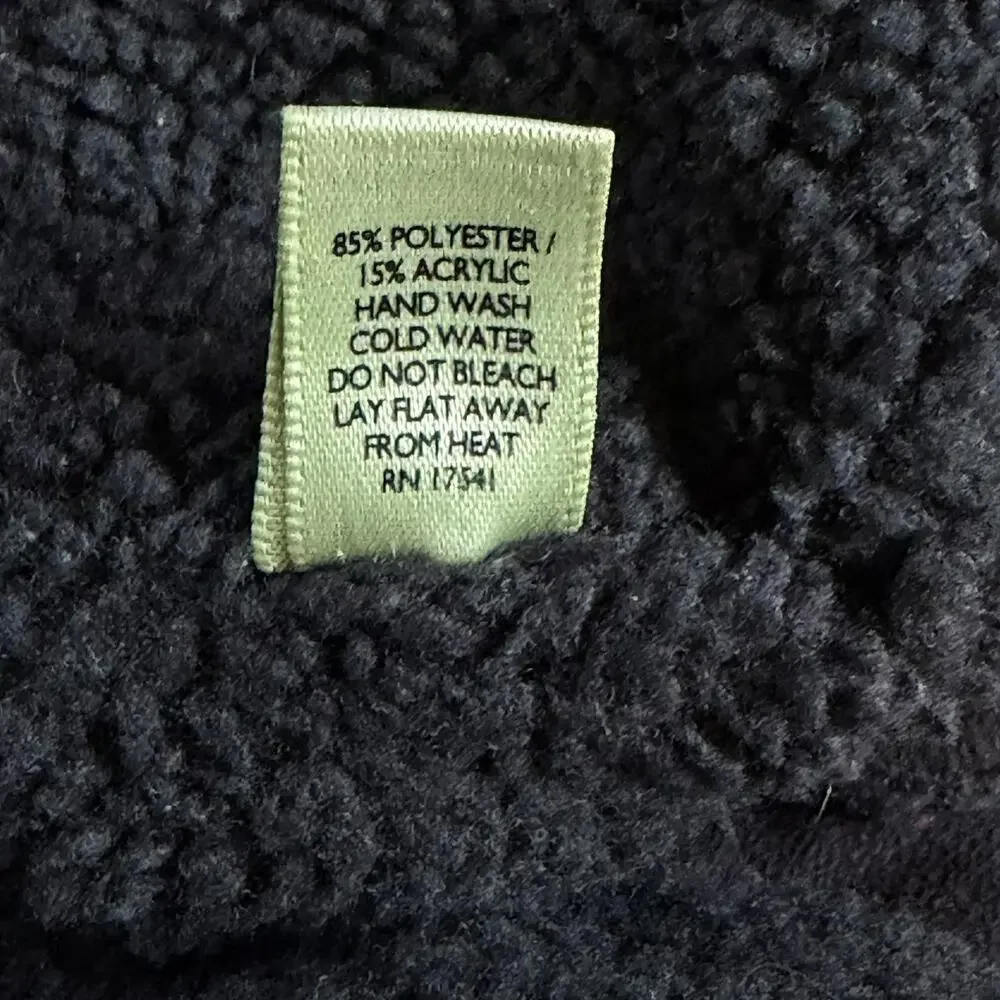 Gloves Womens XL Black Fleece Lined Insulated Winter Cuffed Soft Cozy Warm